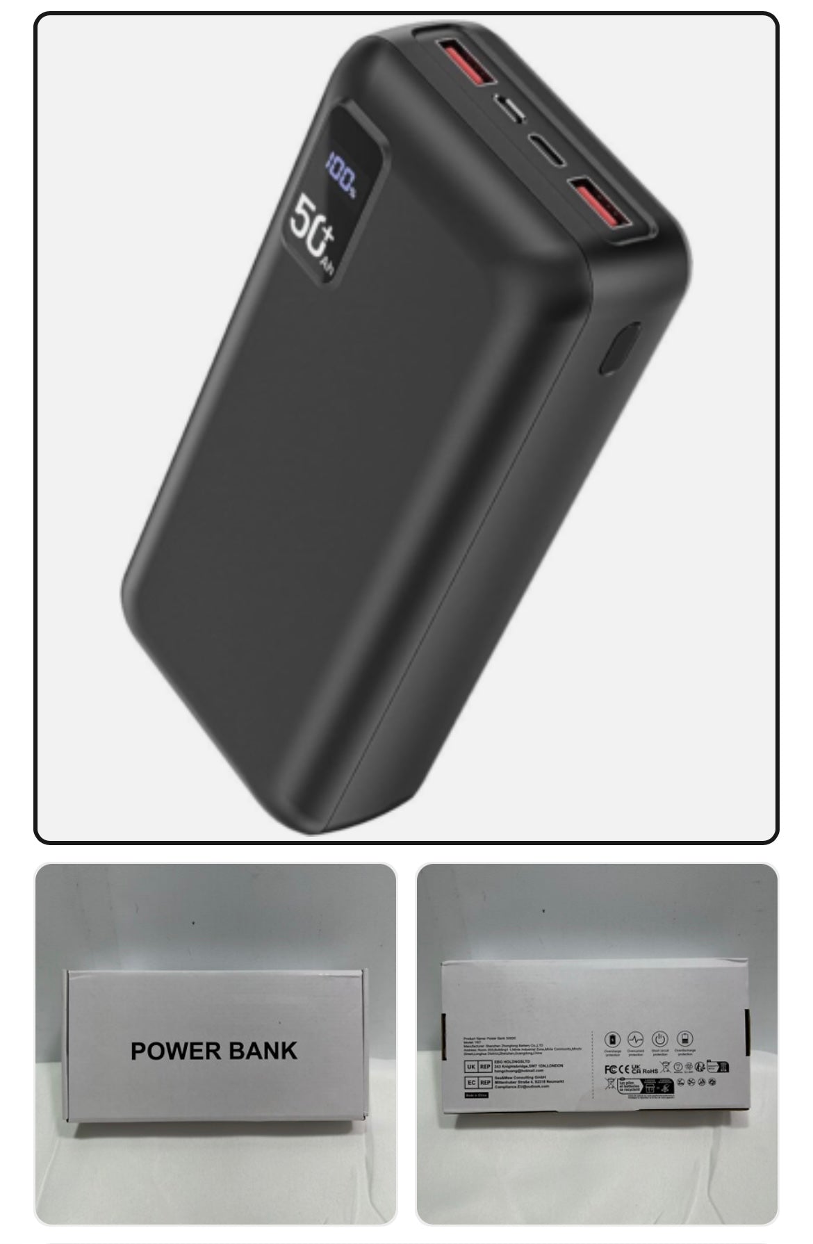 Power Bank 50.000mAh