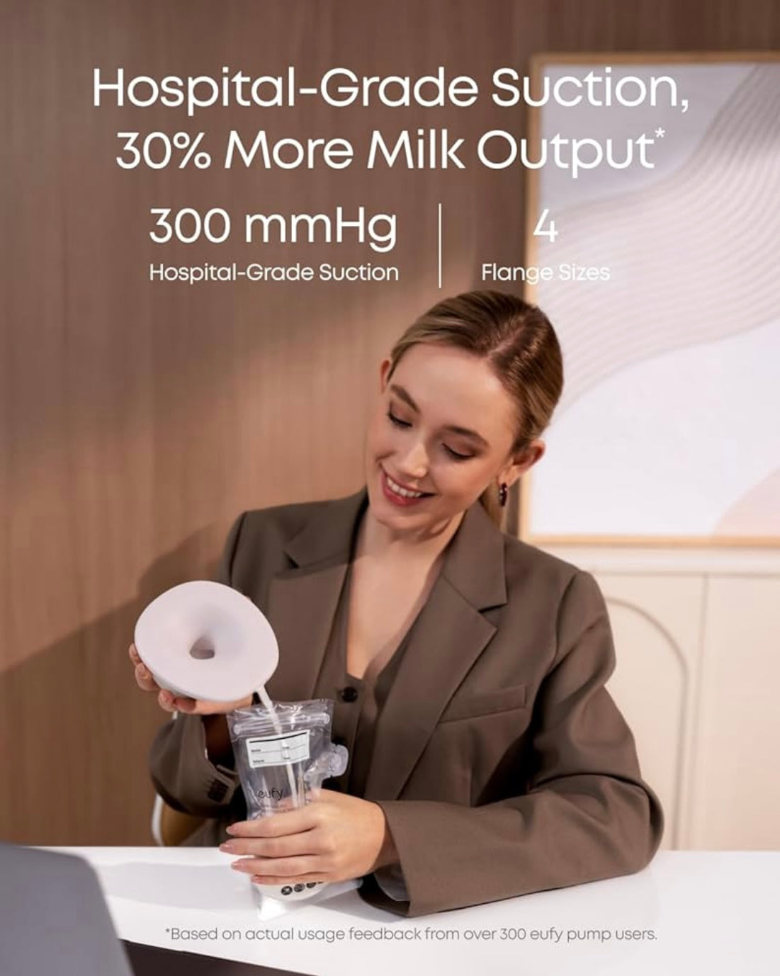 Extractor de leche materna doble - Eufy S1 Pro