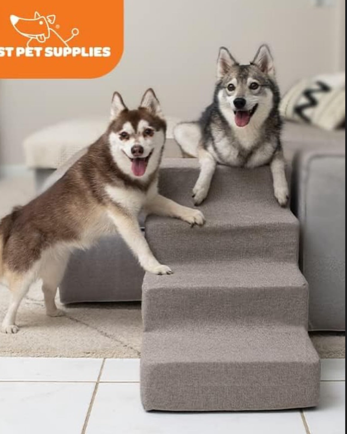 Gradas de espuma para mascotas