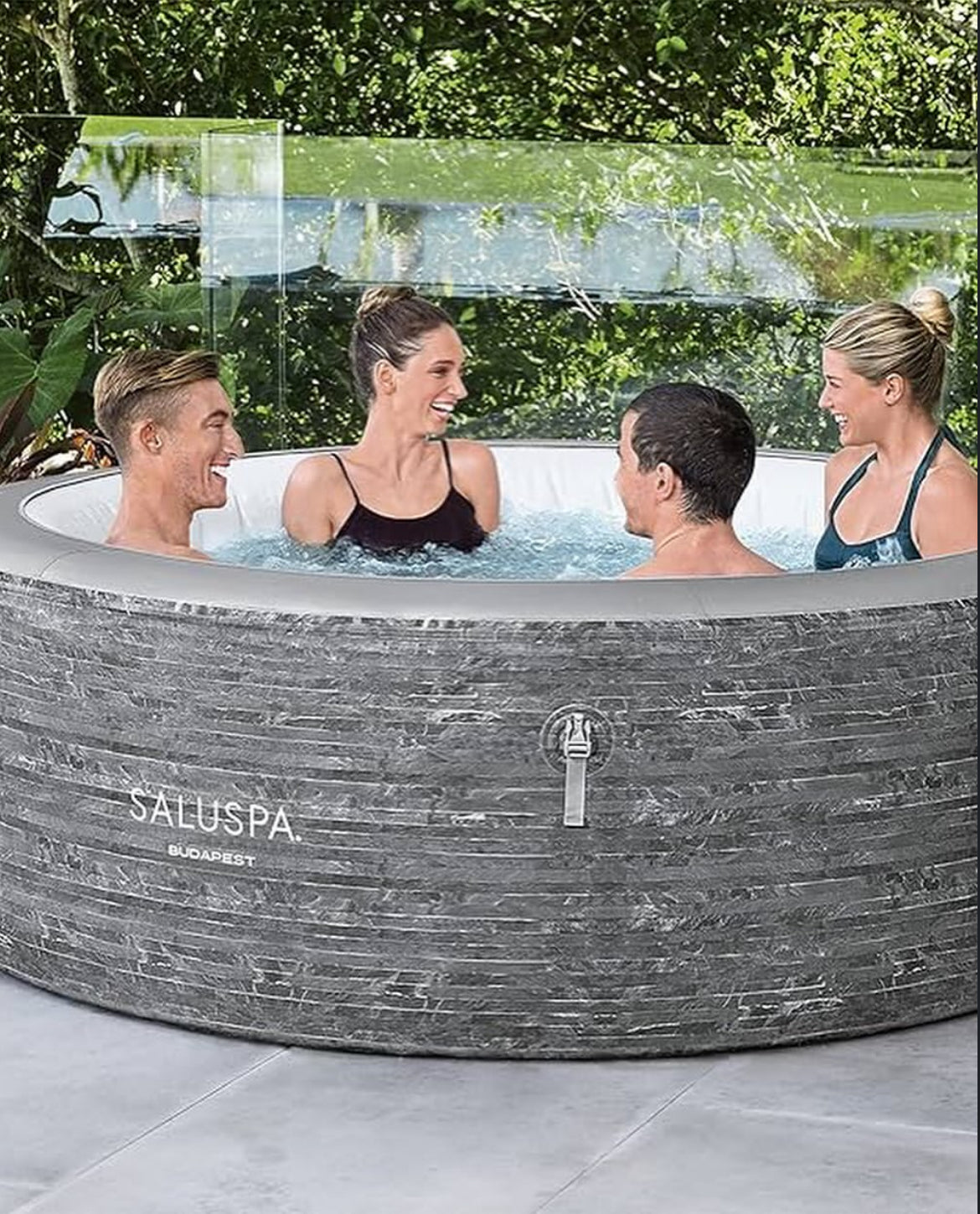 Jacuzzi Portátil 2 a 4 personas SaluSpa