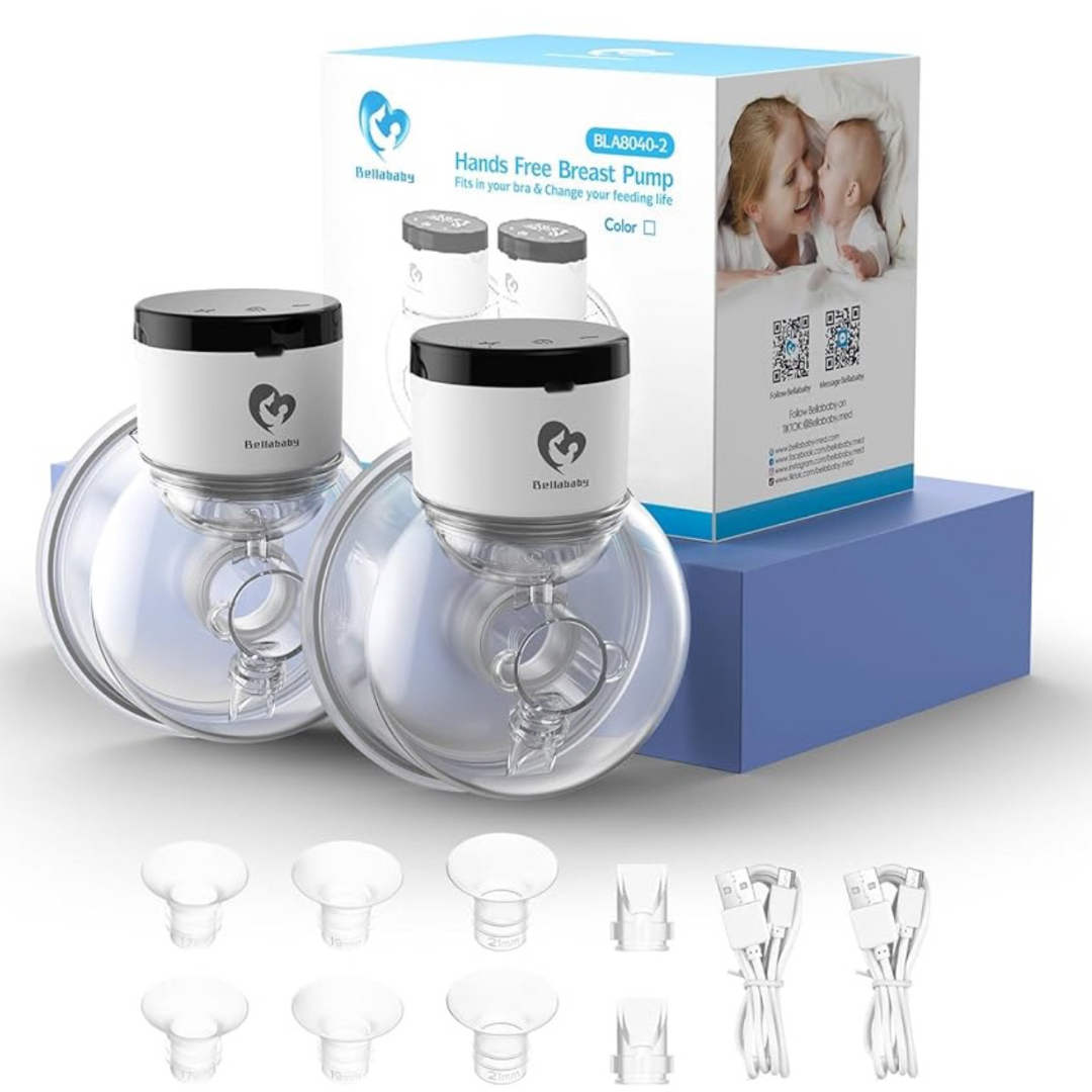 Extractor de leche materna doble - BELLABABY