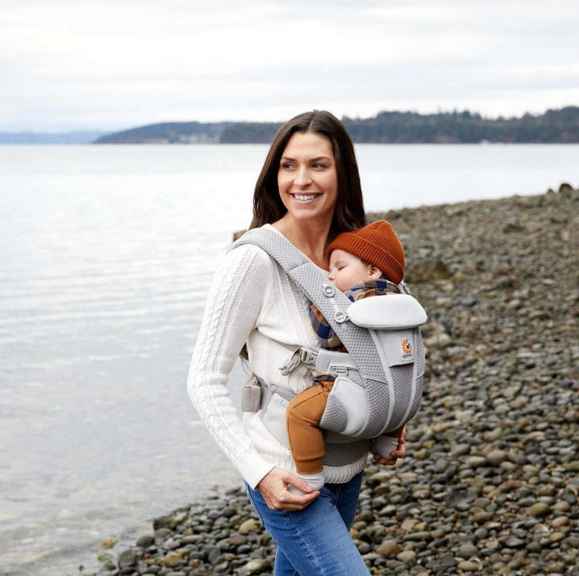 Ergobaby Omni Breeze - Gris Perla