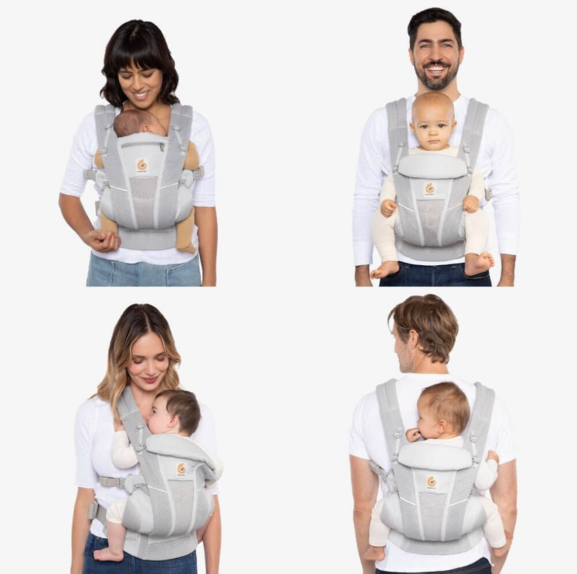 Ergobaby Omni Breeze - Gris Perla