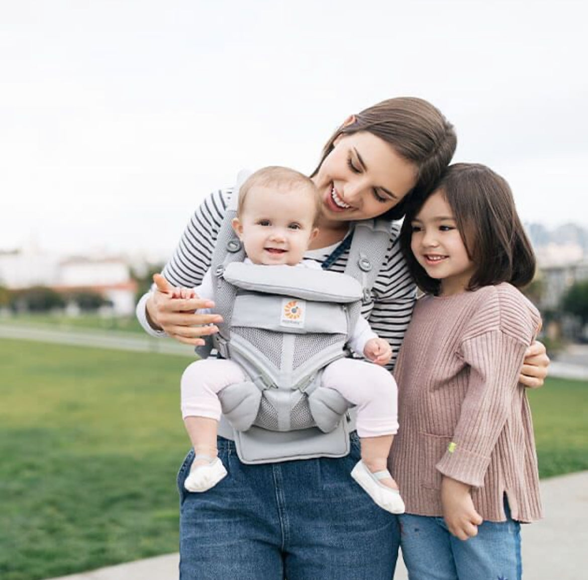 Cargador de Bebé/ Ergobaby Omni 360 - Gris Perla