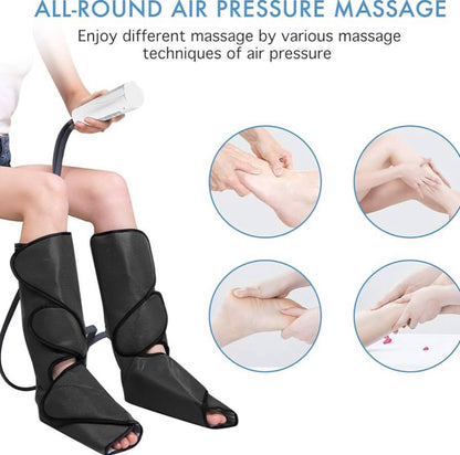 Masajeador con compresión y
calor