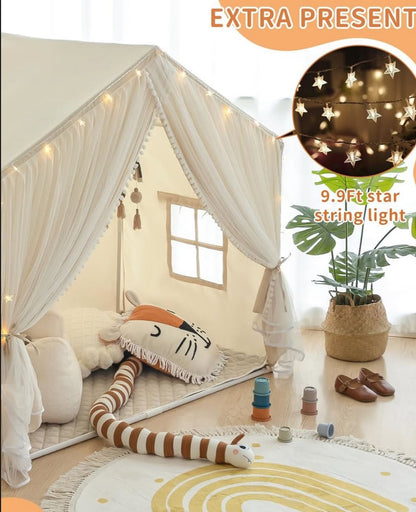 Tent Playhouse (incluye mat y luces)