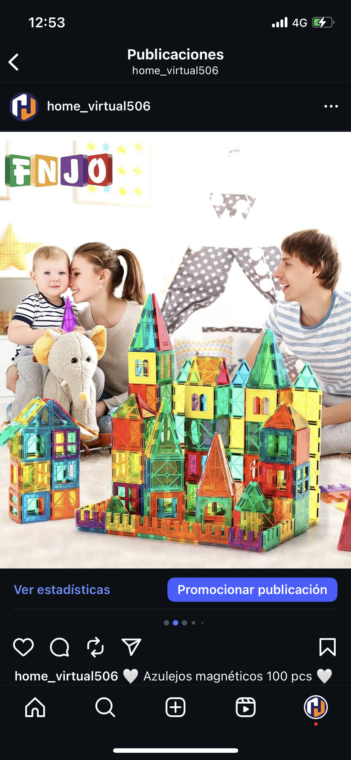 Azulejos magnéticos 100 pcs