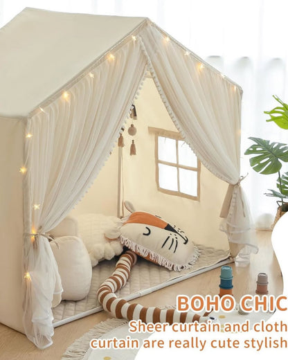 Tent Playhouse (incluye mat y luces)