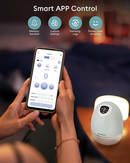 Extractor de leche materna doble
- momfann