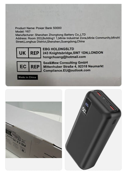 Power Bank 50.000mAh