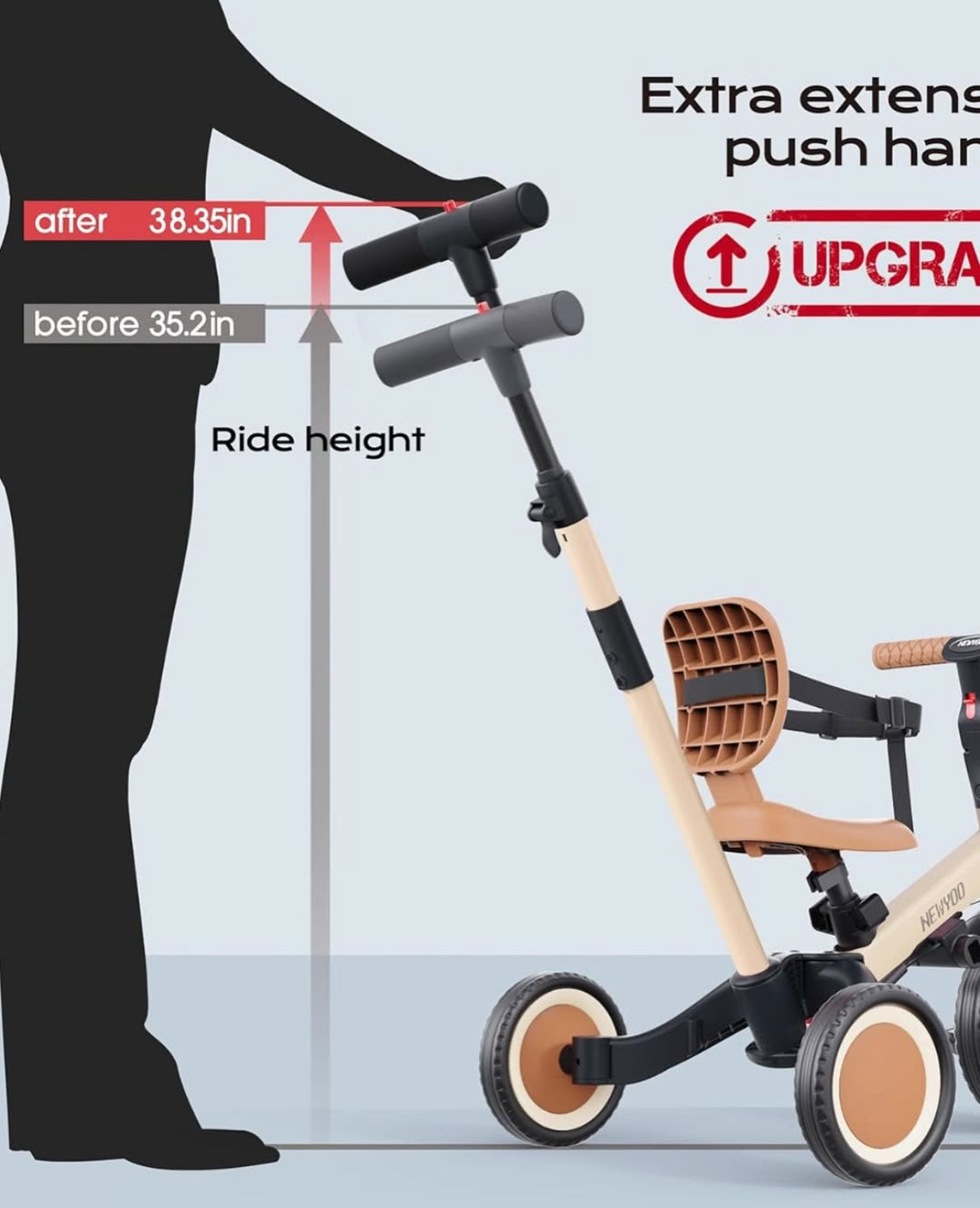 newyoo Triciclo 5 en 1