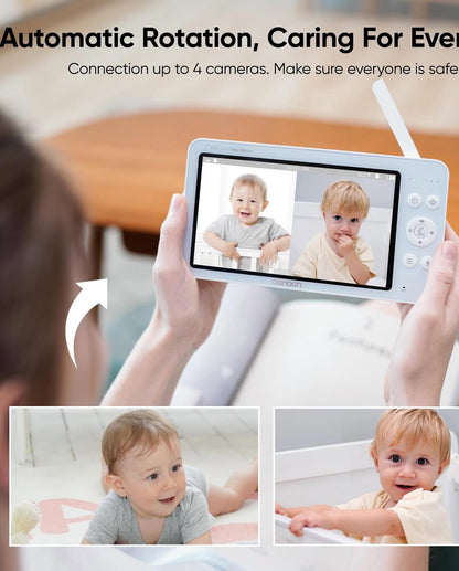 bonoch monitor con doble cámara, sin wifi