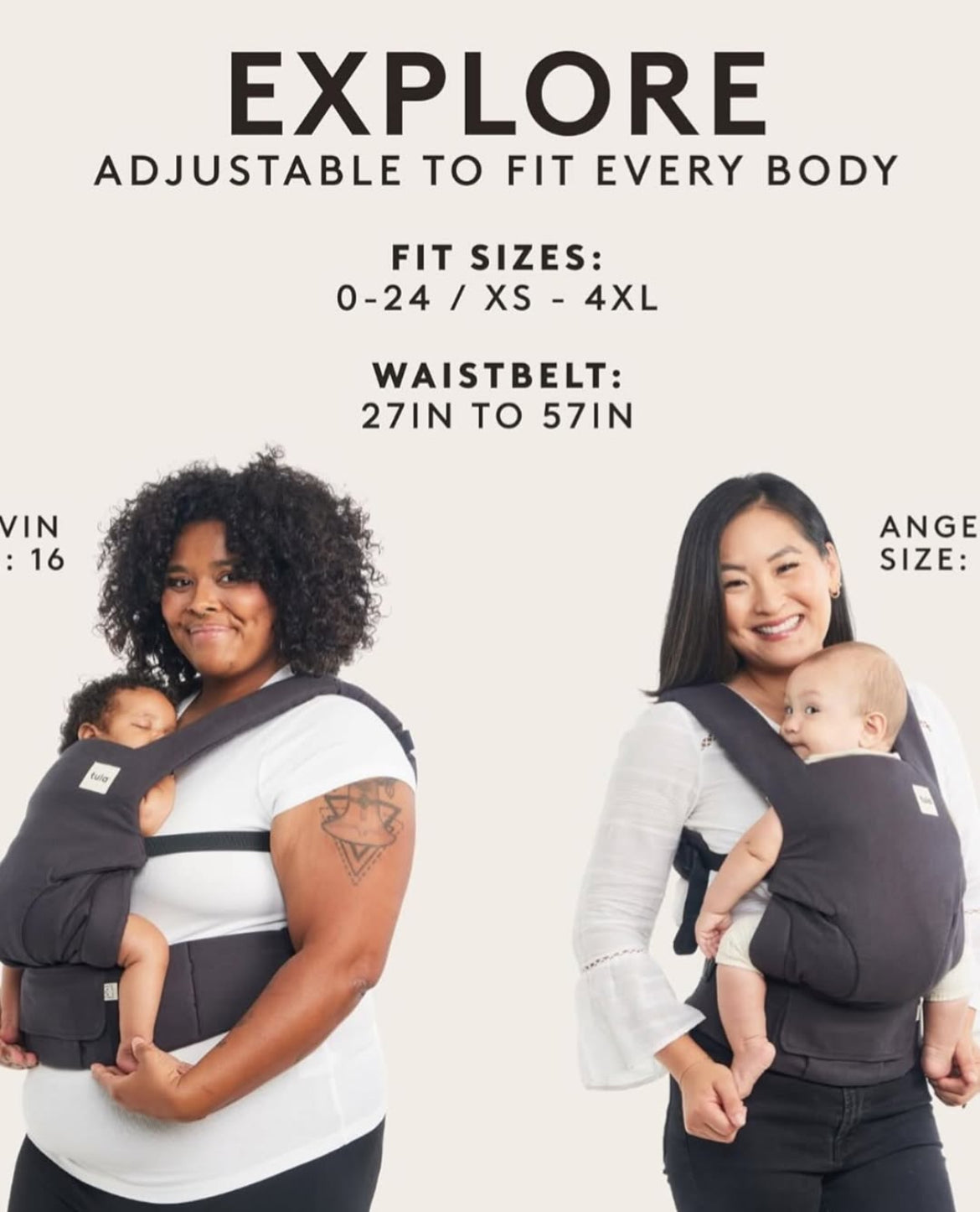 Cargador de Bebé / Baby Tula Explore
