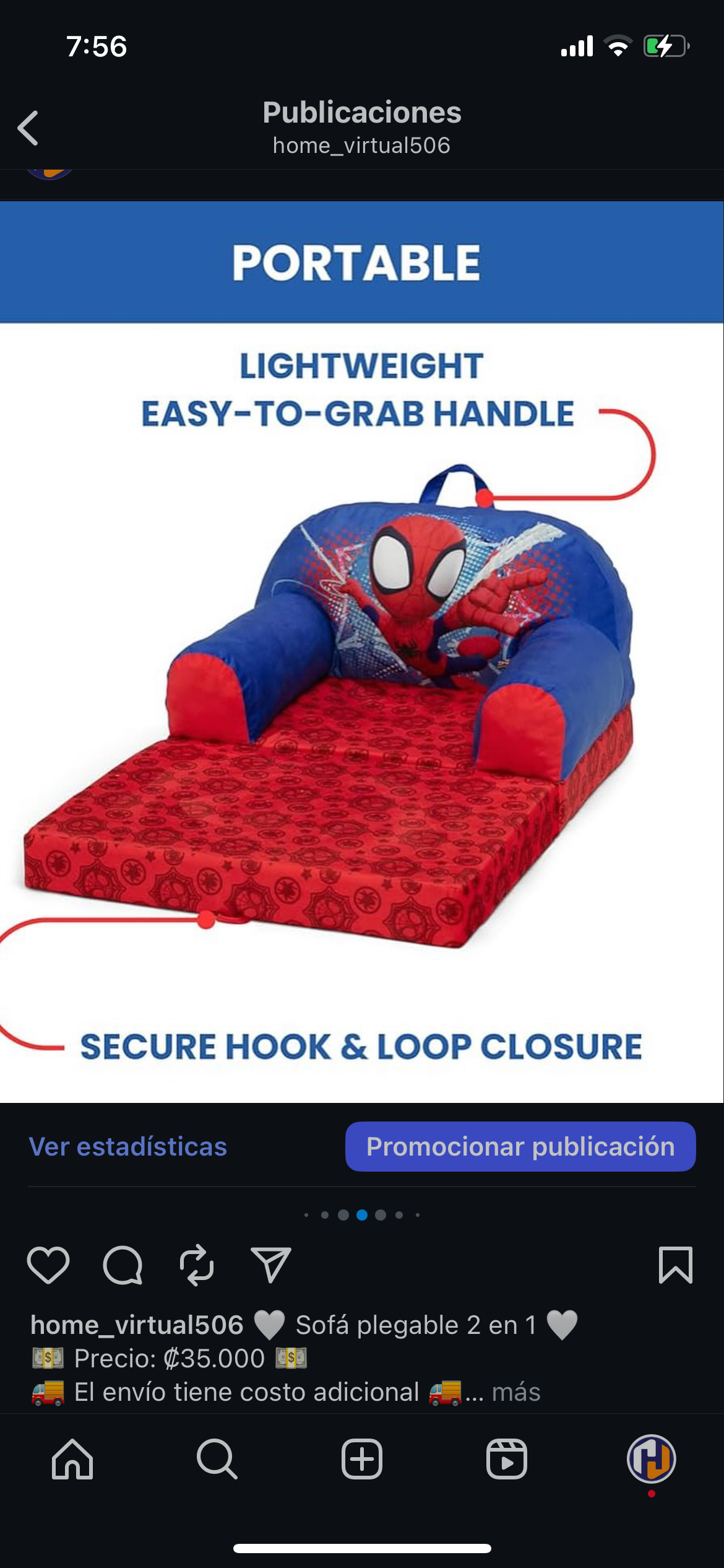 Sofá plegable 2 en 1