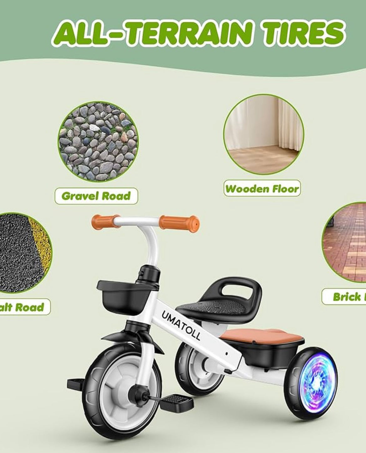 Triciclo Infantil UMATOLL