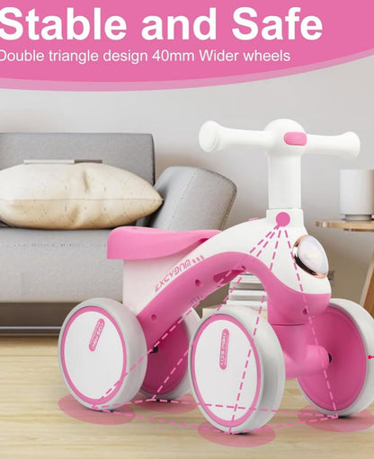 Bici de equilibrio con luz y música