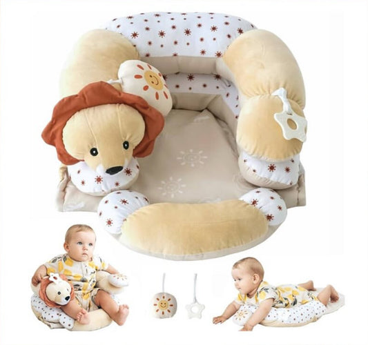 2 in 1 Tummy Time Mat and Seated Support Pillows