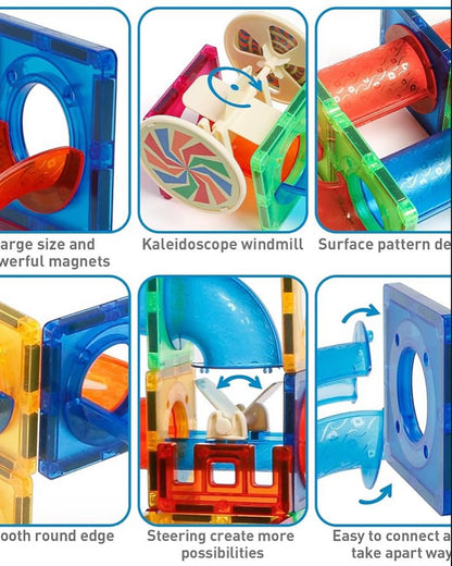 Bloques magnéticos 176 piezas