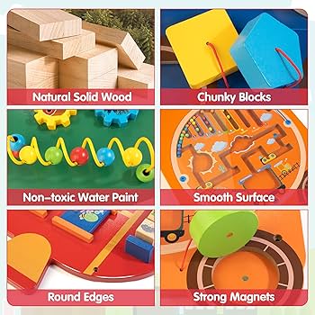 Tren de actividades Montesori