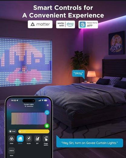 Govee Curtain Lights 2