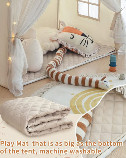 Tent Playhouse (incluye mat y luces)