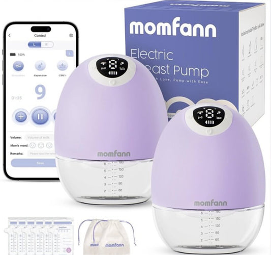 momfann - Extractor de leche doble