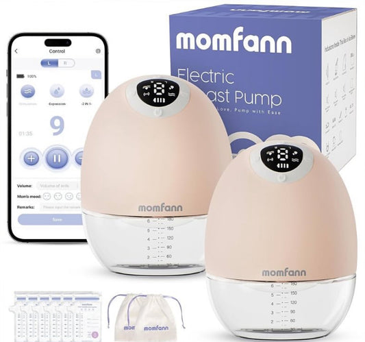 momfann - Extractor de leche doble
