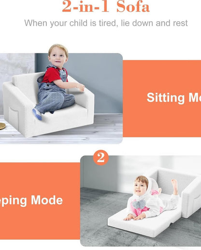 Sofá plegable 2 en 1