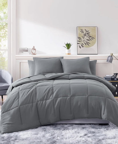 Juego edredón Queen 7 piezas