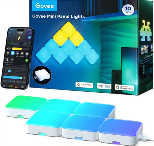 Govee Mini Panel Lights 10 pcs