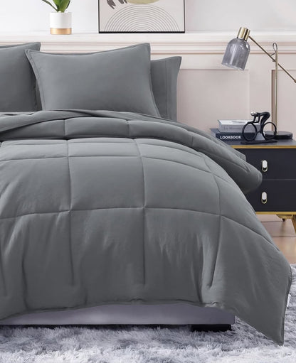 Juego edredón Queen 7 piezas