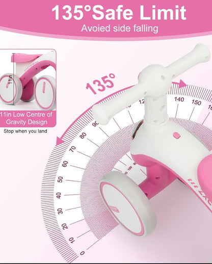 Bici de equilibrio con luz y música