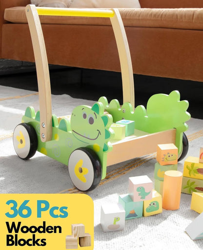 Pidoko - Wooden Baby Walker