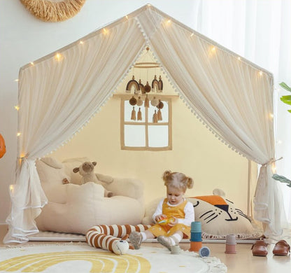 Tent Playhouse (incluye mat y luces)