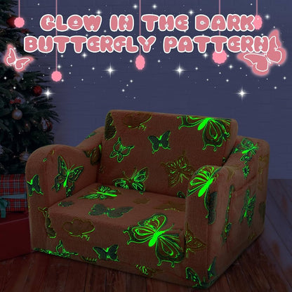 Sofá plegable 2 en 1 con manta