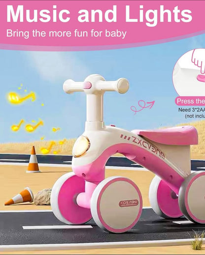 Bici de equilibrio con luz y música