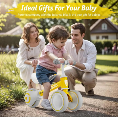 Baby Balance Bike Amarilla