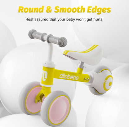 Baby Balance Bike Amarilla