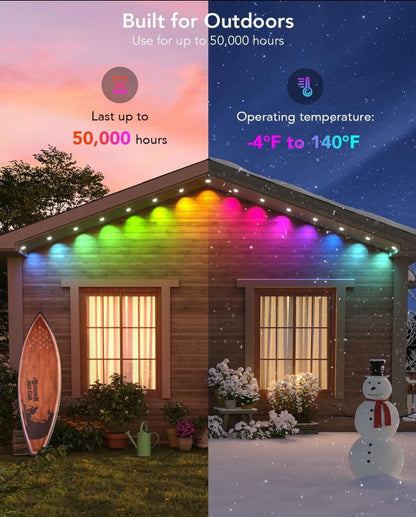Govee luces RGBIC inteligentes para exteriores